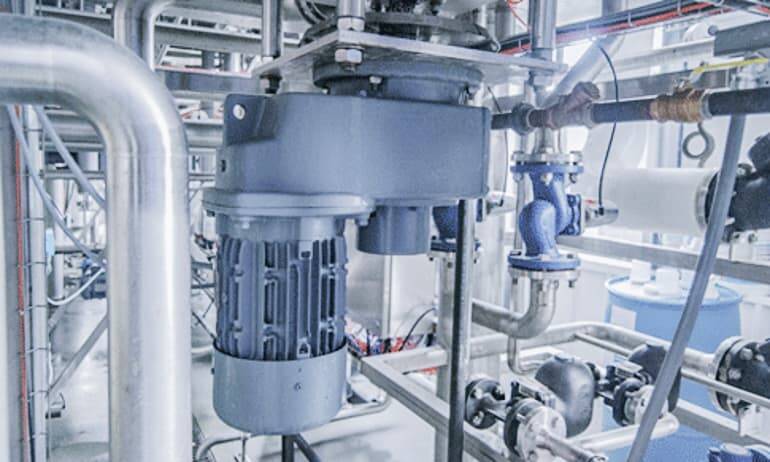 F系列减速机应用在啤酒酿造设备